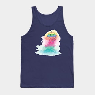 Colored rain Tank Top